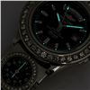Image 9 : Breitling Automatic SS/Diamond Bezel w/ Black Dial