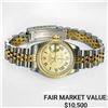 Image 1 : Rolex Datejust Stainless Steel & 18k Yellow Gold - Reference #69173