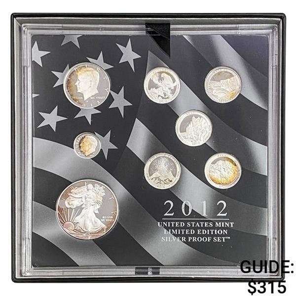2012 U.S. Silver Proof Set 8  VariedCoins
