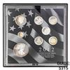 Image 1 : 2012 U.S. Silver Proof Set 8  VariedCoins