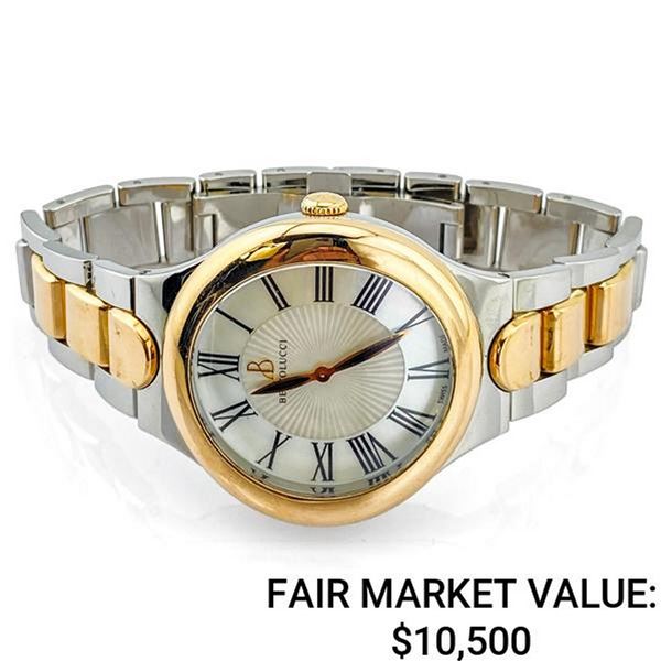 Bertolucci Serena Garbo Rare Rose/Stainless Steel