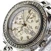 Image 9 : Breitling Chrono Auto SS Diamond Dial/Bezel/Band - Reference #1884