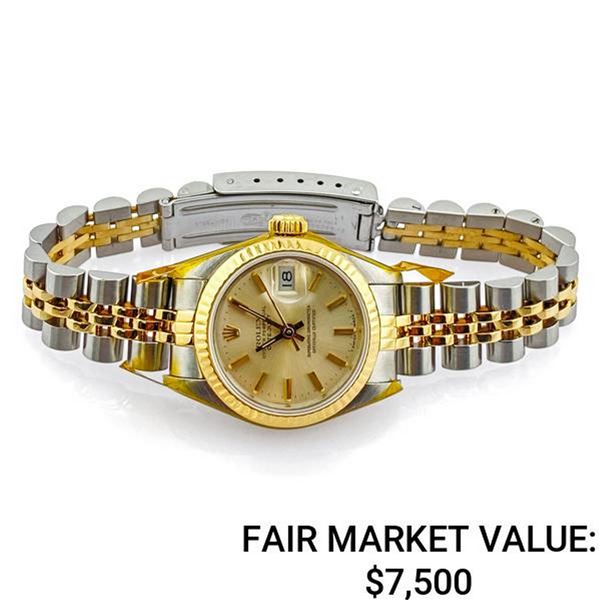 Rolex Datejust SS & 18k Yellow Gold w/ Oyster Dial - Reference #69173