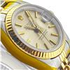 Image 9 : Rolex Datejust SS & 18k Yellow Gold w/ Oyster Dial - Reference #69173