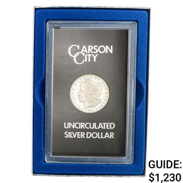 1884-CC Morgan Silver Dollar GSA UNCIRCULATED