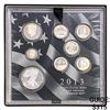 Image 1 : 2013 U.S. Silver Proof Set 8 Varied Coins