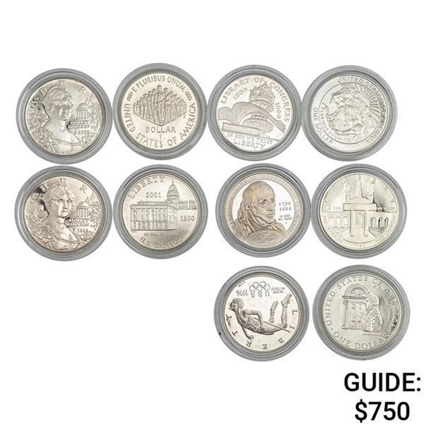 [10] 1984-2006 U.S. Varied Silver Comm. $1