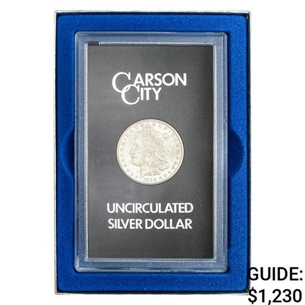 1884-CC Morgan Silver Dollar GSA UNCIRCULATED