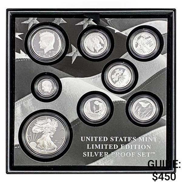 2020 U.S. Silver Proof Set 8 Varied Coins