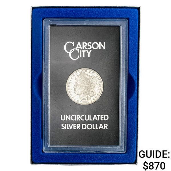 1884-CC Morgan Silver Dollar GSA