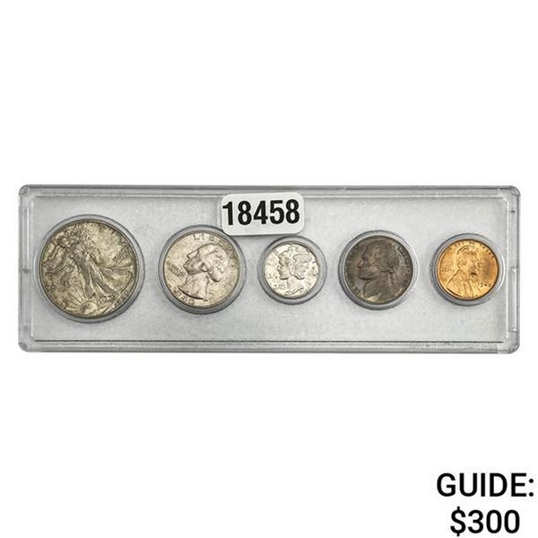 1940 U.S. Year Set 1C-50C