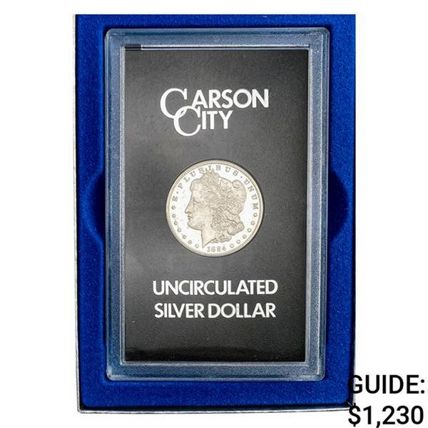 1884-CC Morgan Silver Dollar GSA UNCIRCULATED