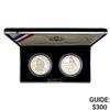 2000 Leif Ericson 2 Coin Set