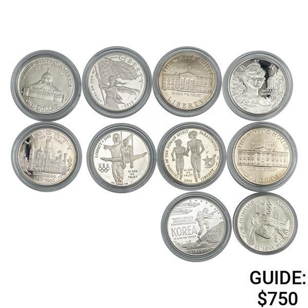 [10] 1983-2012 U.S. Varied Silver Comm. $1