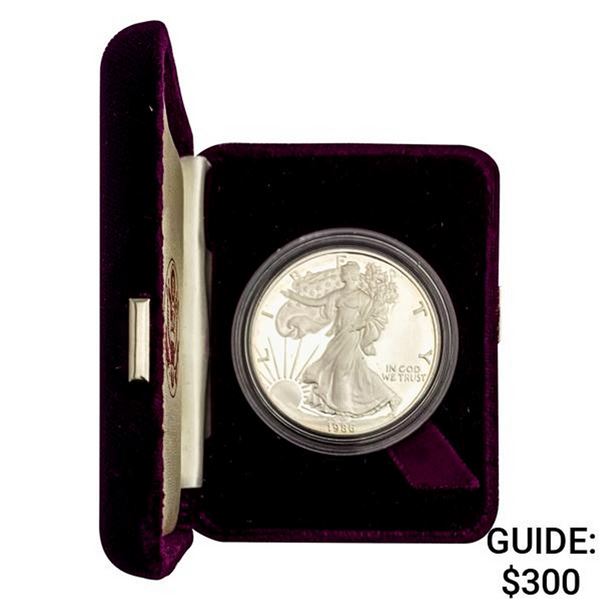 1986-S Silver Eagle