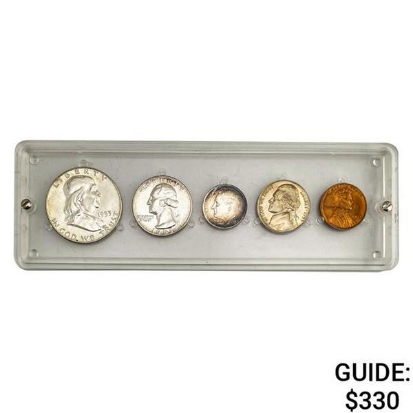 1953 U.S. Proof Set 1C-50C