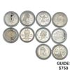 Image 1 : [10] 1986-2006 U.S. Varied Silver Comm. $1