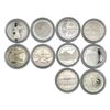 Image 2 : [10] 1986-2006 U.S. Varied Silver Comm. $1