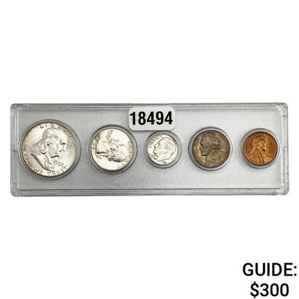 1956 U.S. Year Set 1C-50C