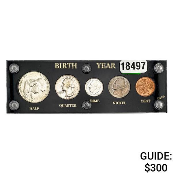 1954 U.S. Birth Year Set 1C-50C