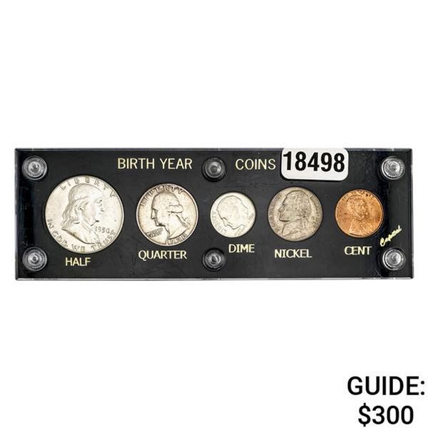 1950 U.S. Birth Year Set 1C-50C