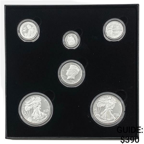 2021 U.S. American Eagle Silver Proof Set Varied Coins