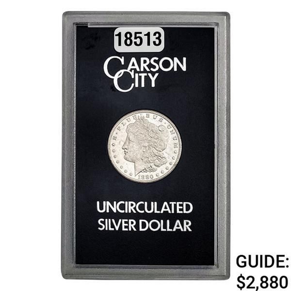 1880-CC REV 78 Morgan Silver Dollar GSA UNCIRCULATED
