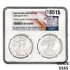 Image 1 : 2020 Silver Eagle 2 Coin Set NGC PF70 ULTRA CAMEO