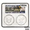 Image 1 : 2021 Silver Eagle 2 Coin Set NGC MS69