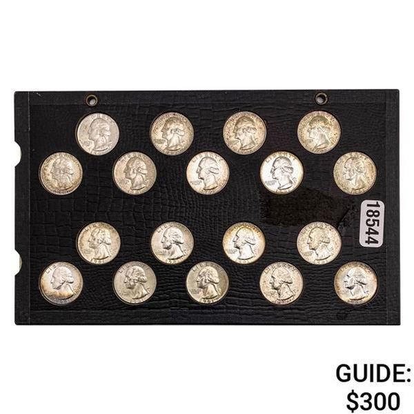 [18] 1961 Washington Silver Quarter