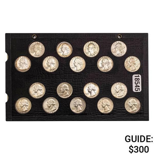 [18] 1960 Washington Silver Quarter