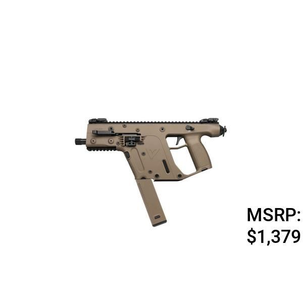 Kriss Vector SDP 9mm Pistol FDE