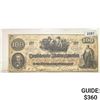 Image 1 : 1862 $100 Confederate States of America Note