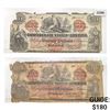 Image 1 : [2]1861 $20 Confederate States of America Notes