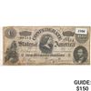 1864 $100 Confederate States of America Note T-64