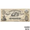 Image 1 : 1861 $10 Confederate States of America Note