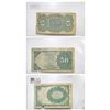 Image 2 : [3]1863-1874 10C/15C/50C United States Fractional Currency