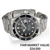 Image 1 : Rolex Submariner Stainless Steel w/ Black Dial - Reference #16610