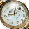 Image 6 : Rolex Datejust 18k Rose Gold Factory Diamond/MoP - Reference #80735VZ