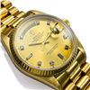 Image 8 : Rolex President 18k Yellow Gold Factory Diamond - Reference #18038