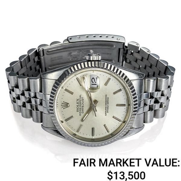 Rolex Datejust Stainless Steel & 18k White Gold