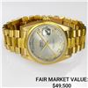 Rolex Day Date 18k Gold Roman Dial w/ Factory Band - Reference #1807