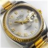 Image 8 : Rolex Datejust SS & 18k Yellow Gold w/ Roman Dial - Reference #116233