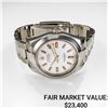 Image 1 : Men's Rolex Milgauss SS w/ White Dial Orange Markers - Reference #116400