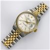 Image 3 : Rolex Datejust SS & 18k Yellow Gold w/ Oyster Dial