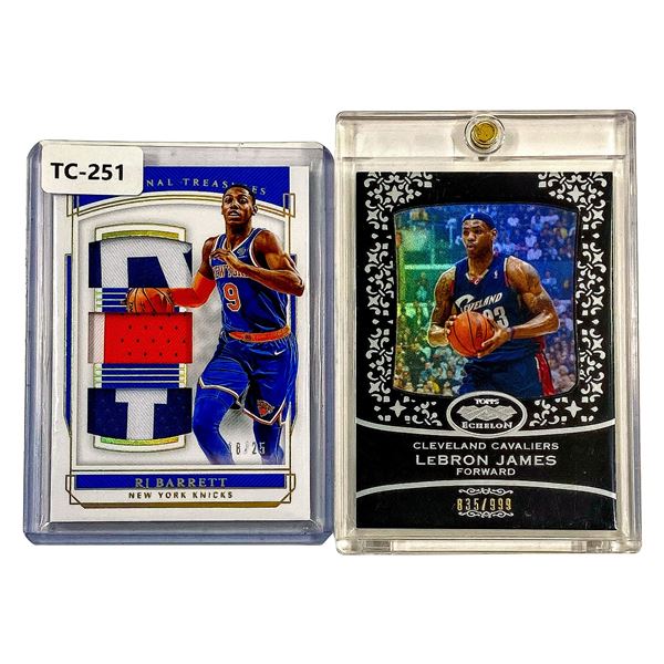 [2]2007-2020 Lebron James/RJ Barrett