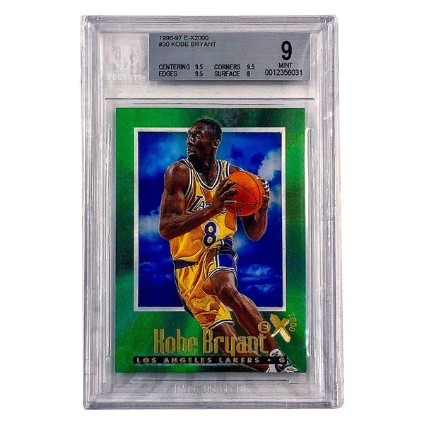 1996 Skybox E-X2000 Kobe Bryant #30