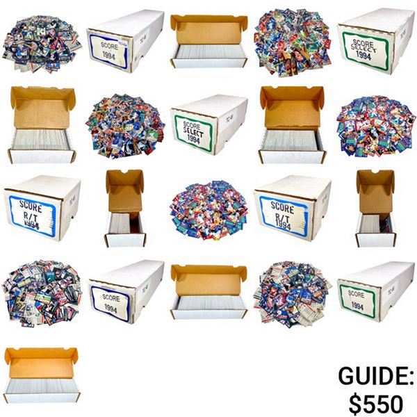 1994 Score R/T & Select [3150 Cards]