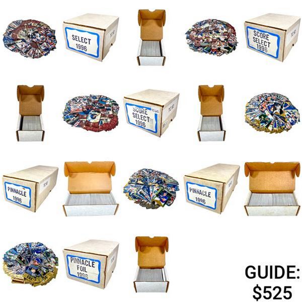 1996 Pinnacle + Foil/Select/Score Select [1398 Cards w/ 201-398 Pinnacle Foil]