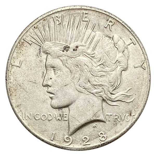 1928 Silver Peace Dollar
